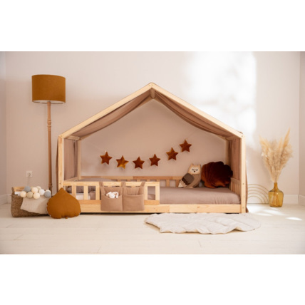 Avis Lit cabane DK bois naturel Mon Lit Cabane 6