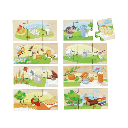 Avis Puzzles 3 étapes les transformations Wesco 1