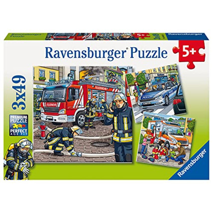 Avis Puzzle - Aides d'urgence - 3x49 pièces RAVENSBURGER 1