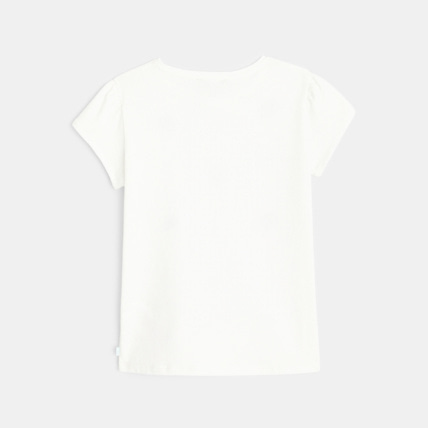 Avis T-shirt à motifs fantaisie vert fille OKAIDI 3
