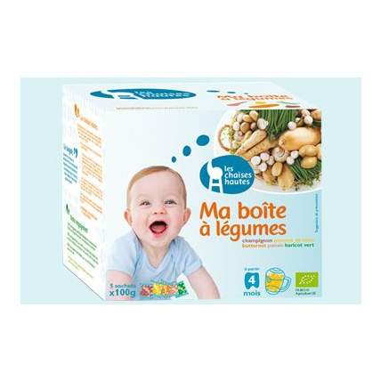 Avis Ma Boite à Légumes - 4 mois + LES CHAISES HAUTES 1