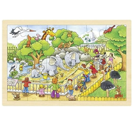 Avis Puzzle Une journée au zoo GOKI 1
