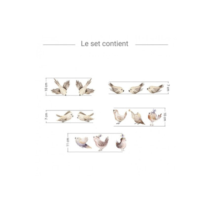 Avis Stickers arbres piseaux et couple de cerf Mon Lit Cabane 4