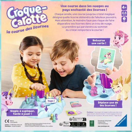 Avis Croque Carotte Licorne - de 4 ans RAVENSBURGER 2