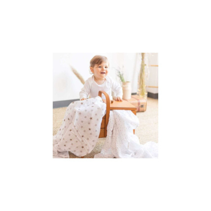 Avis Lot de 3 langes bébé - OEKO-TEX® STANDARD 100 Trois Kilos Sept 2