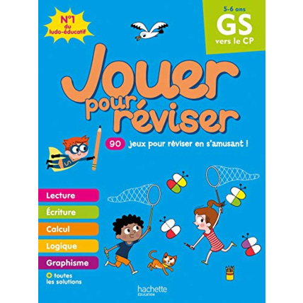 Avis Jouer pour réviser - De la Grande Section au CP - Cahier de vacances 2023 Hachette Éducation 1
