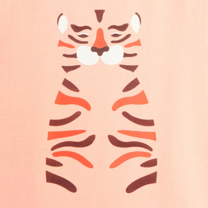 Avis T-shirt imprimé tigre orange fille OKAIDI 3