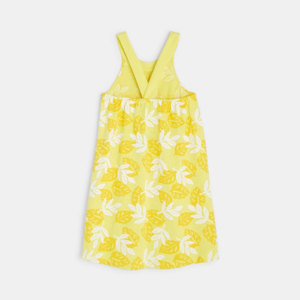 Avis Robe à bretelles jaune fille OKAIDI 3