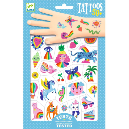 Avis Tattoos Rainbow DJECO 1