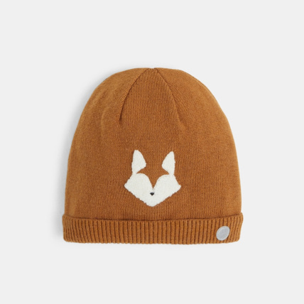 Avis Bonnet animal totem Renard orange garçon OKAIDI 2