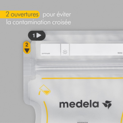 Avis Sachets de conservation du lait maternel Easy Pour MEDELA 2
