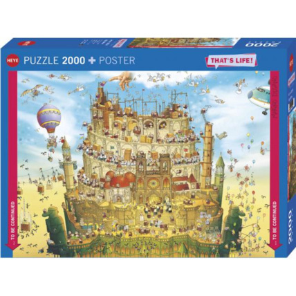 Avis Puzzle 2000 pièces thats life high above HEYE 1