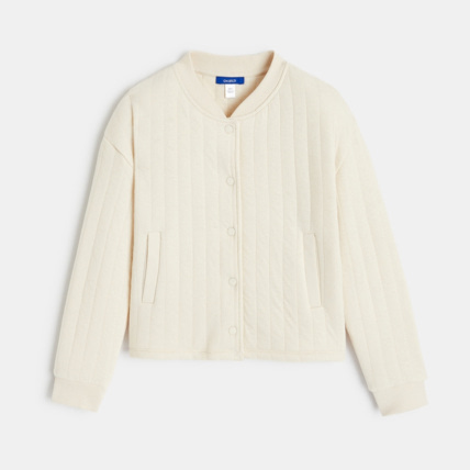 Avis Blouson matelassé uni blanc fille OKAIDI 1