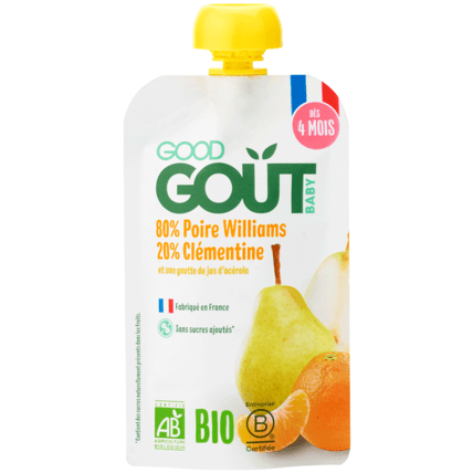 Avis Gourde Poire Clémentine Bio Good Goût 1