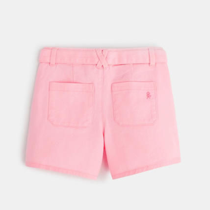 Avis Short à pinces rose fille OKAIDI 2