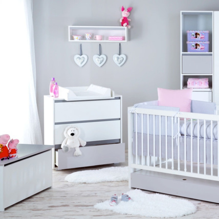 Avis Commode bébé avec plan à langer amovible et 3 tiroirs DALIA Mon Mobilier Design 5