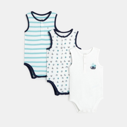 Avis Body sans manches animaux (lot de 3) OBAÏBI 1