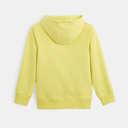 Avis Sweat-shirt uni à capuche jaune garçon OKAIDI 2