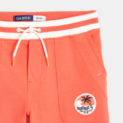 Avis Bermuda en molleton orange garçon OKAIDI 3