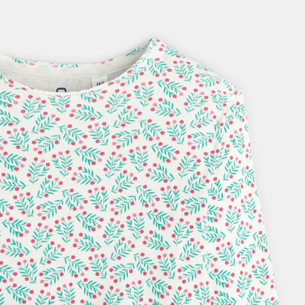 Avis Pyjama 2 pièces en jersey vert fille OKAIDI 3
