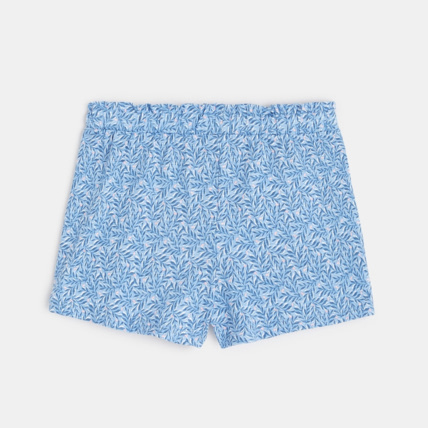Avis Short en jersey imprimé bleu fille OKAIDI 4