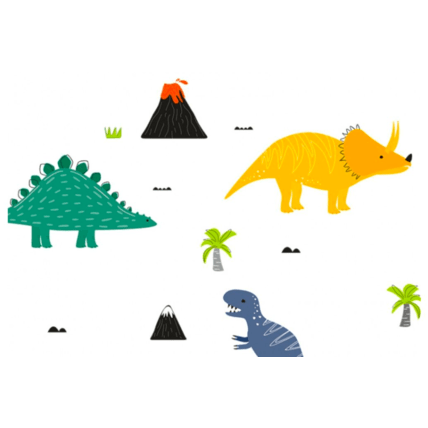 Avis Stickers dinosaures colorés Mon Lit Cabane 1