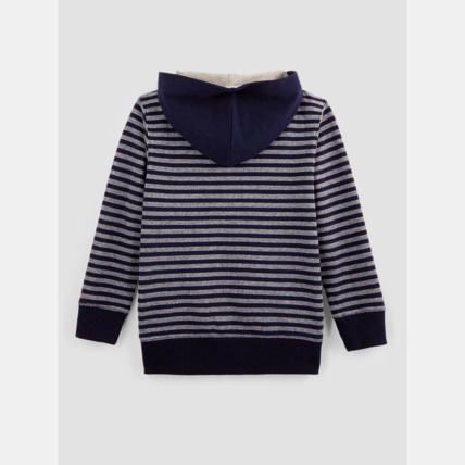 Avis Sweat à capuche bleu garçon OKAIDI 2