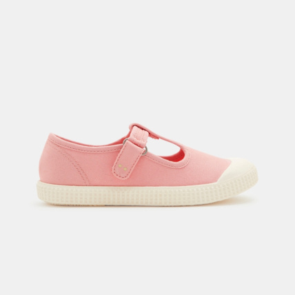 Avis Ballerines toile forme salomé roses fille OKAIDI 1