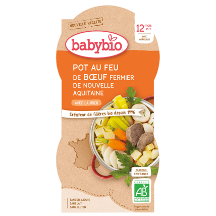 Avis Pot au feu de Boeuf fermier de Nouvelle-Aquitaine au Laurier Babybio 1