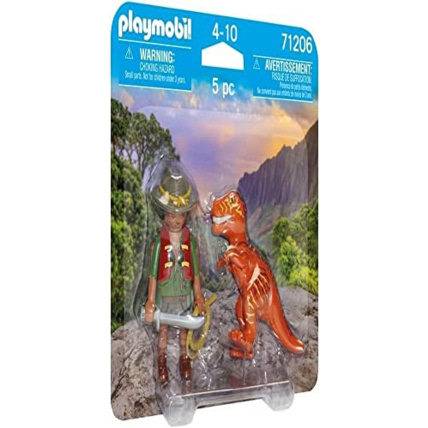 Avis Aventurier et tyrannosaure PLAYMOBIL 1