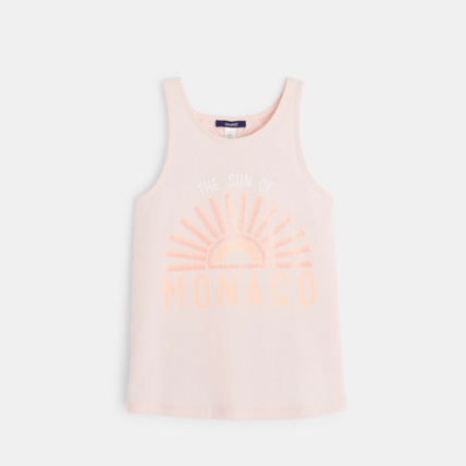 Avis Débardeur motif à sequins rose fille OKAIDI 2