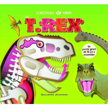 Avis Livre Construis Et Anime Un T. Rex GALLIMARD JEUNESSE 1