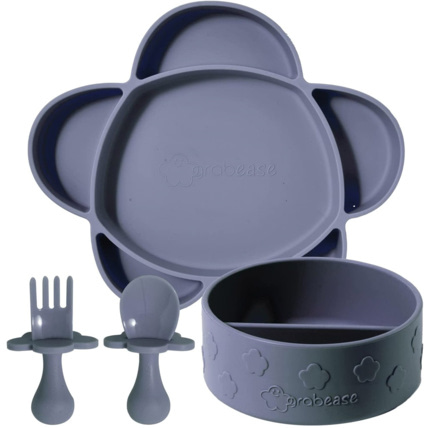 Avis Coffret repas en silicone ventouse GRABEASE 1