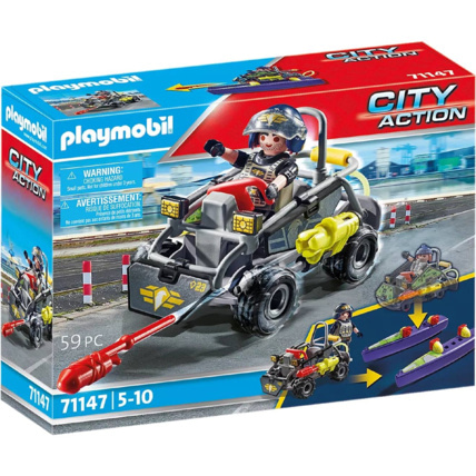 Avis Quad transformable de bandit - City action PLAYMOBIL 1
