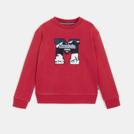 Avis Sweat-shirt Mountain Expedition rouge garçon OKAIDI 2