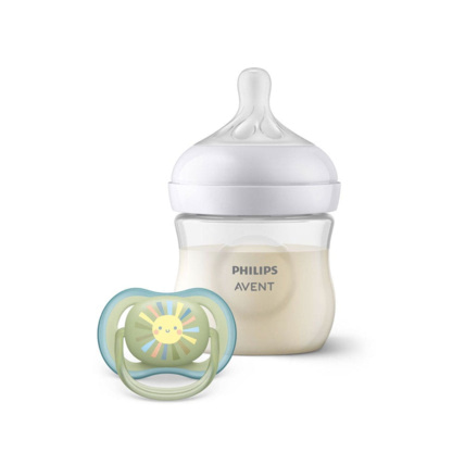 Avis Coffret Découverte Bébé Biberon + Sucette Philips Avent 1