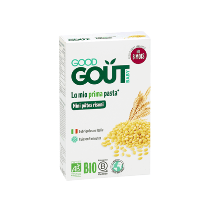 Avis Pates risoni premiers féculents bio Good Goût 1