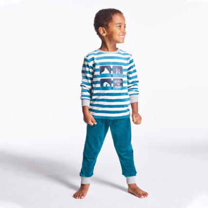 Pyjama en velours eponge vert garcon OKAIDI Comparateur Avis Prix