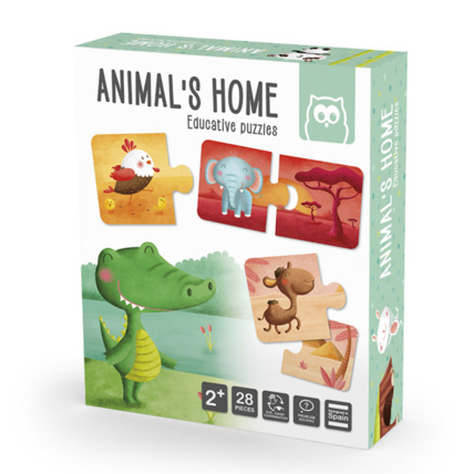 Avis Puzzle Montessori - Animal's Home EUREKAKIDS 1