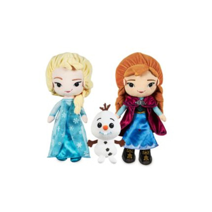 Avis Ensemble de peluches La Reine des Neiges DISNEY 1