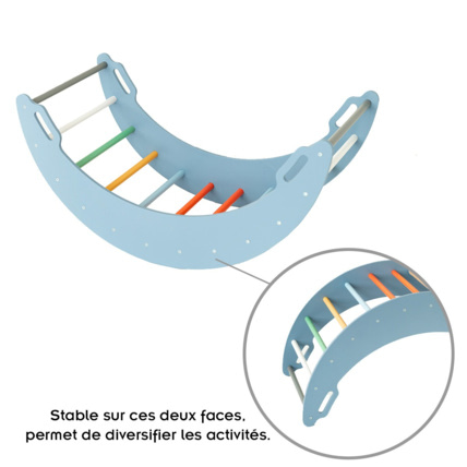 Avis Arche d'escalade à bascule en bois Isa Mon Mobilier Design 2