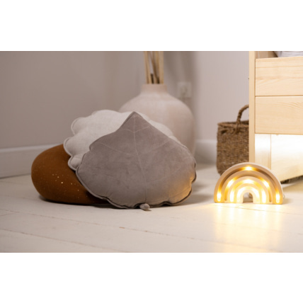 Avis Coussin feuille en velours Mon Lit Cabane 8