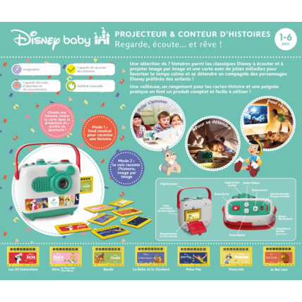 Avis Projecteur & Conteur d'histoires - Disney Baby Clementoni 3