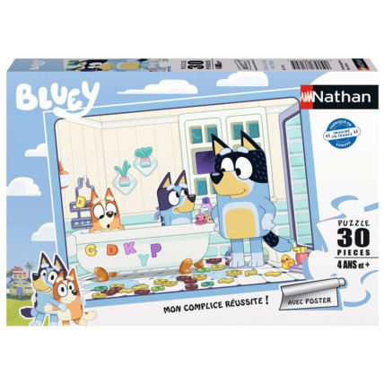 Avis Puzzle Dans le bain avec Bluey - de 4 ans RAVENSBURGER 1