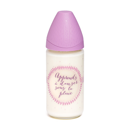 Avis Biberon verre Meaningful Life 240ml Suavinex 1