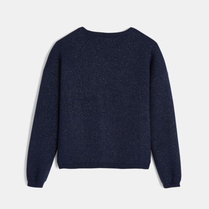 Avis Pull à message bleu fille OKAIDI 2