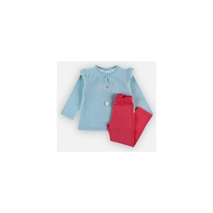 Avis Pyjama  2 pièces en velours et jersey NOUKIE'S 1