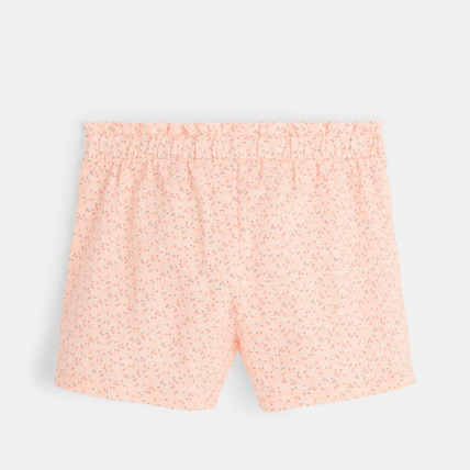 Avis Short maille imprimé feuillage orange fille OKAIDI 3