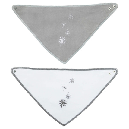 Avis Lot de 2 bavoirs naissance bandana Jeune Pousse - Bio Babycalin 1