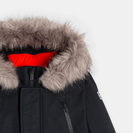 Avis Parka matelassée à capuche rouge garçon OKAIDI 3
